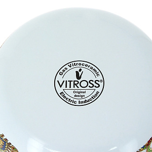 Кастрюля 1,5л VITROSS Imperio сферическая форма эмалированная сталь 000000000001006820