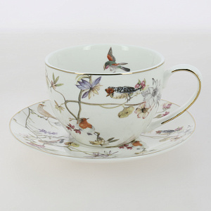 Сервис чайный 9 предметов (чашка 270мл-4шт/блюдце-4шт/чайник 1,25л) BALSFORD АМАИ фарфор 000000000001211924