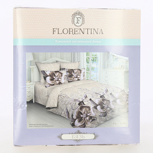 Комплект постельного белья 2-спальный FLORENTINA рисунок 5106 бязь хлопок100% 000000000001209143