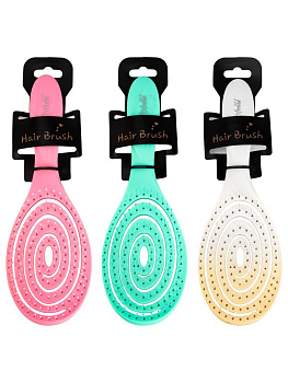 Расческа массажная 24х7,8см подвижная в ассортименте полипропилен 000000000001229380