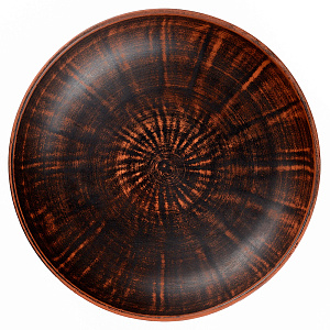 Миска для вареников 1,4л дымленая керамика 000000000001211403