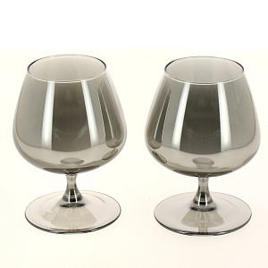 СИЯЮЩИЙ ГРАФИТ Набор фужеров для коньяка 2шт 400мл LUMINARC стекло 000000000001190563