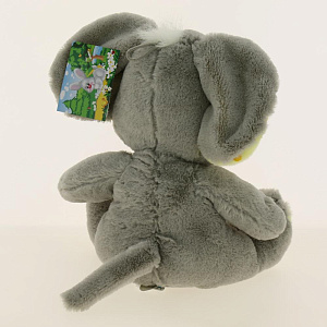 Мягкая игрушка символ года Мышь 0021 в "сырной" одежде/озвучена 21см КМИ5543 000000000001194982