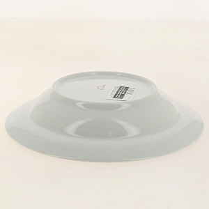 Тарелка фарфор суповая 200 мм супадкий край Розовые тюльпаны бортовые,093042 000000000001193470