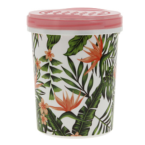 Банка с закручивающейся крышкой Тропики PLAST TEAM, 1,0л 000000000001173822