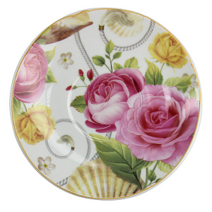 Чайная пара Розовые розы Estetica 220мл 000000000001126483