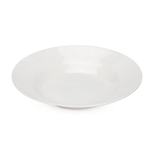 Тарелка суповая 23см FORA белый фарфор 000000000001223465