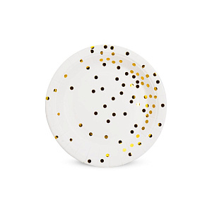 Набор тарелок одноразовых 6шт 18см Dots 000000000001222131