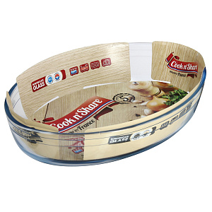 Форма для запекания 30х21см PYREX COOK&SHAR овальная 000000000001088920