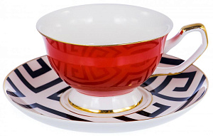 Пара чайная 200мл/блюдце BALSFORD Палитра Янира закат фарфор 000000000001185937