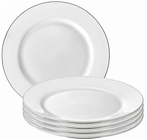 Тарелка обеденная 22,5см ESPRADO Alpino костяной фарфор 000000000001193129