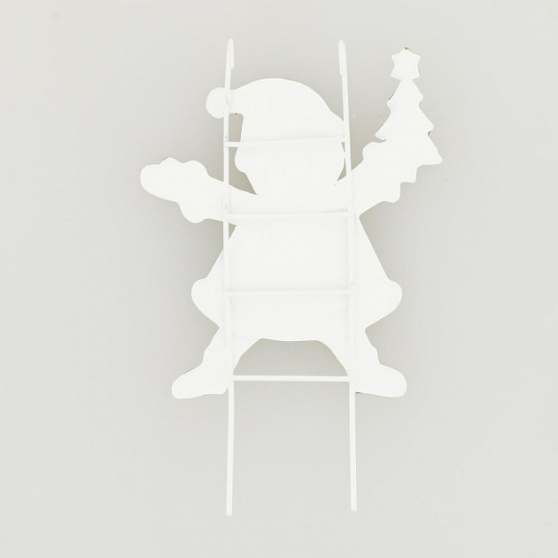 Декоративное украшение Санта/Снеговик 11,5х7,5см MANDARIN железо окрашенное 000000000001209314