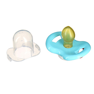 Соска-Пустышка Веселые животные Lubby, от 0 месяцев, латекс 000000000001135433