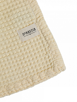 Покрывало 175x200см DE'NASTIA вафельное молочный хлопок 000000000001228486