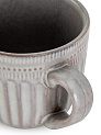 Кружка 300мл серый керамика 000000000001228346