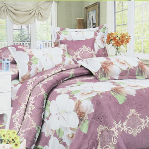 Комплект постельного белья 2-спальный ПАВЛАЙН полисатин полиэстер 000000000001206790