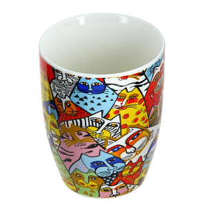 Кружка Кошки 2 Estetica, 360мл 000000000001117483