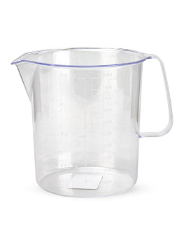 Кружка мерная 1л PHIBO бесцветный пластик 000000000001229620