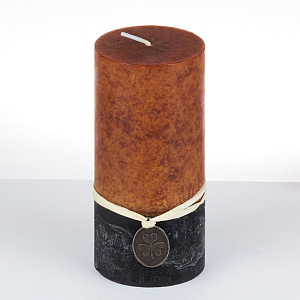 Свеча 7х15см классическая колонна градиент Мед 000000000001209200