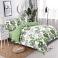 Комплект постельного белья Евро LUCKY Buenas noches Tropic Пододеяльник220х200см простыня 215х240см наволочка 70х70см-2шт наволочка 50х70см-2шт хлопок