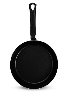 Сотейник 24х6,3см КАЛИТВА FORA антипригарное покрытие бакелитовая ручка черный алюминий 000000000001229246