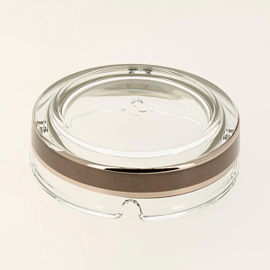 Набор пепельниц 2шт ПРОМСИЗ Ампир Рубин стекло 000000000001200671