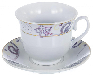 Сервиз чайный 13 предметов (чашки 220мл) GUTERWAHL Аврора Алия фарфор 000000000001188219