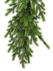 Гирлянда 180 см хвойная для декора зеленая Гирлянда 180 см хвойная для декора зеленая 000000000001228792