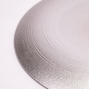 Тарелка обеденная 26см GLASSCOM перламутр/серебро silver стекло 000000000001213210