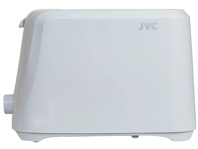 Тостер JVC мощность700Вт, 2ломтика, размер тоста 10х10см, 5степеней поджаривания, термоизолированный корпус, поддон для крошек, отсек для шнура, белый 000000000001220060