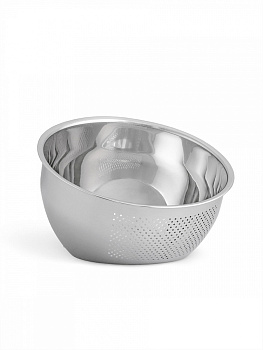 Дуршлаг 22x15x8см DE'NASTIA серебристый нержавеющая сталь 000000000001227998