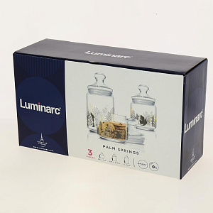 PALM SPRINGS Набор банок 3пр P4835 000000000001187506