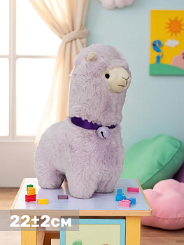 Игрушка мягкая 22±2см альпака в ассортименте полиэстер 000000000001224819