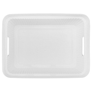 Ящик 13л 38х27х14,4см ECONOVA VELVET светло-серый пластик 000000000001223395