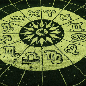 Полотенце махровое Privilea,70*140,100% хл,арт.13С2 Зодиак,зеленый.Пр-во Беларусь. 000000000001188504