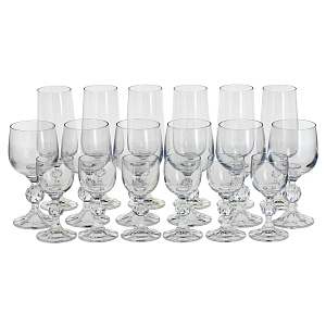 Набор бокалов Клаудия Crystalite Bohemia s.r.o., 18 предметов 000000000001006568