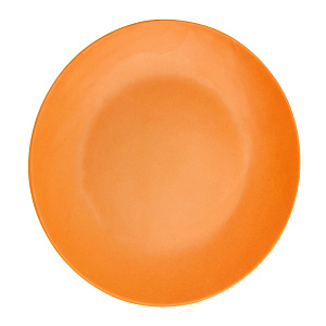 Блюдо 26х26х1,9см MOULIN VILLA круглое оранжевый 000000000001086437