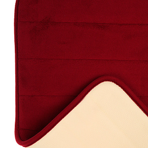 Коврик для ванной DE'NASTIA memory 40х60см бордо M111112 000000000001121863