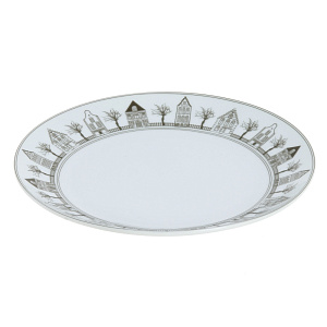 Тарелка десертная 20,5см ESPRADO Saragossa твердый фарфор 000000000001153693