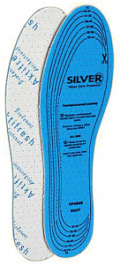 Silver Стельки всесезонные  парфюмированные с добавкой антибактериального вещества 000000000001026944