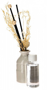 Диффузор для ароматизации помещений в керамической вазе с палочками 30мл Сухоцветы 000000000001210782