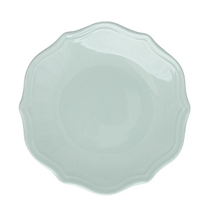 Тарелка десертная 21см DE'NASTIA Romeo зеленный глянцевый керамика 000000000001216765