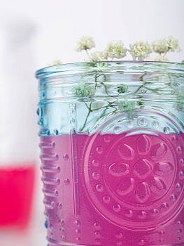 ROMANTIC Набор стаканов 4шт 340мл голубой BORMIOLI ROCCO стекло 000000000001206448