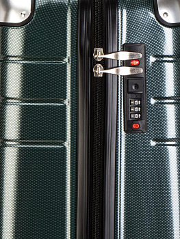 Чемодан на колесах S (36х22х55см) соты хаки PC 000000000001226582