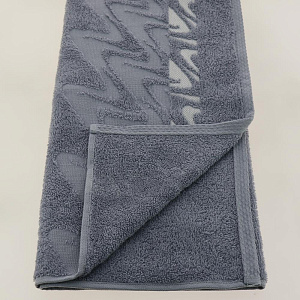 Салфетка 40х60см ДМ Брилианс махровая плотность 415гр/м серый 100% хлопок ПЛ125-3873,16-3850 000000000001198593