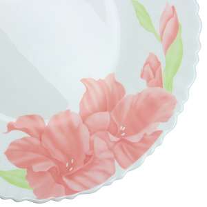 Тарелка обеденная 25,5см FARFORELLE Орхидея опал 000000000001005181