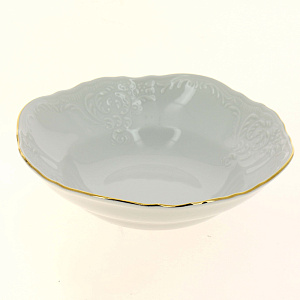 Салатник Отводка Золото Люкс Хауз, 16 см, фарфор 000000000001065272