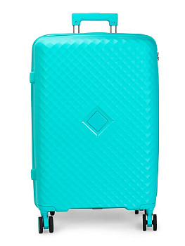 Чемодан на колесах L(48х30х75см) ромб тиффани PP 000000000001226548