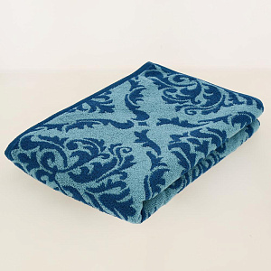 Махровое полотенце Изабелла 70*140 аква, Россия, 100% хлопок. Полотенца пестротканые, жаккардовые, 420 гр/кв.м 107987 000000000001196793