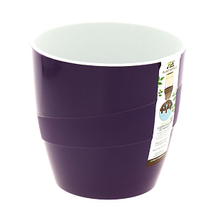 Кашпо/вставка Грация 2,0л D15 H15 фиолетовый 000000000001185604